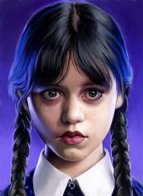 sexy wednesday addams art